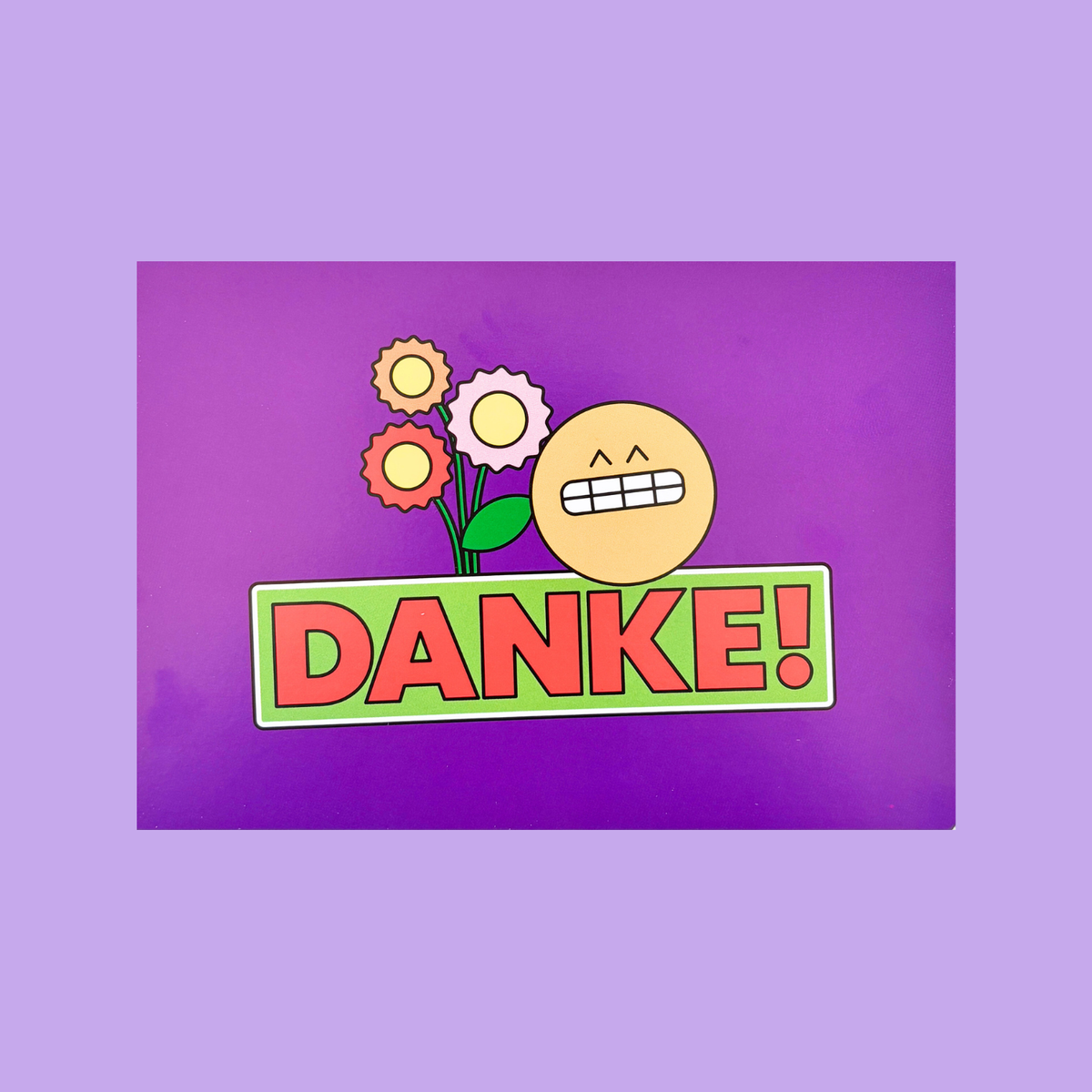 Buntes Dankeskarten-Set