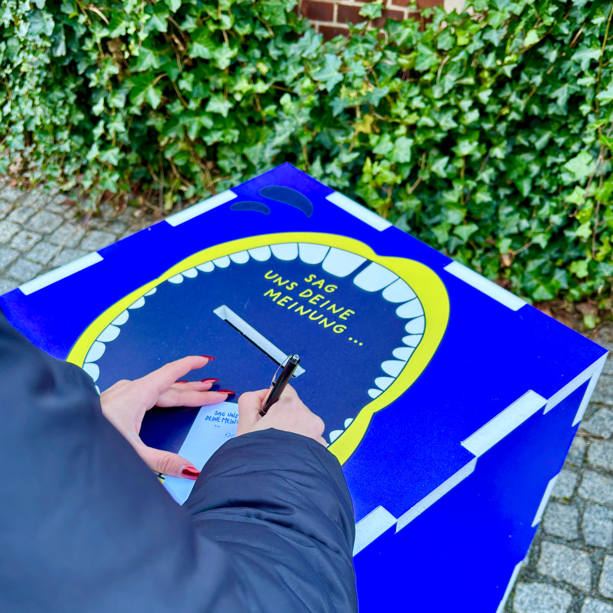 Zettelautomat – Ideen sammeln, Meinungen teilen