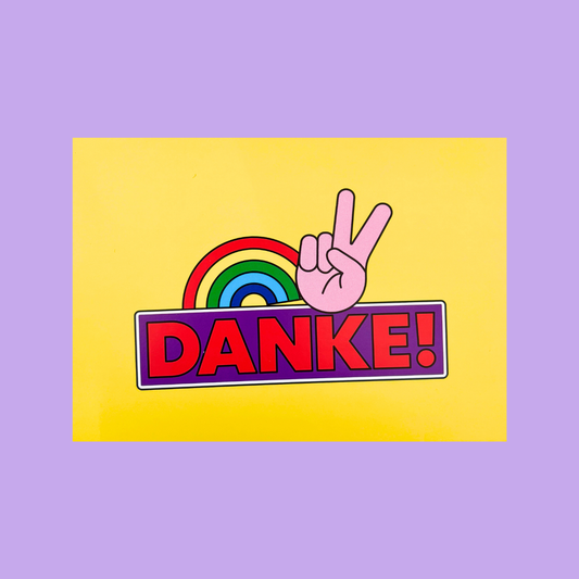 Buntes Dankeskarten-Set