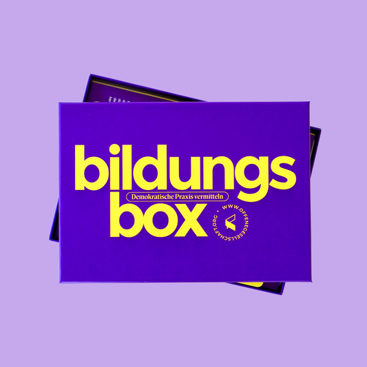 Die Bildungsbox: Demokratiebildung für Jugendliche.