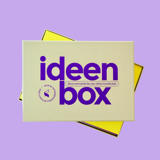 Die Ideenbox: Für alle, die aufgehört haben zu warten, dass jemand anderes die Probleme löst.
