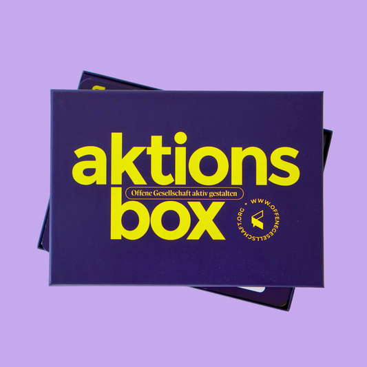 Die Aktionsbox: Für alle, die nicht warten wollen, bis andere handeln.