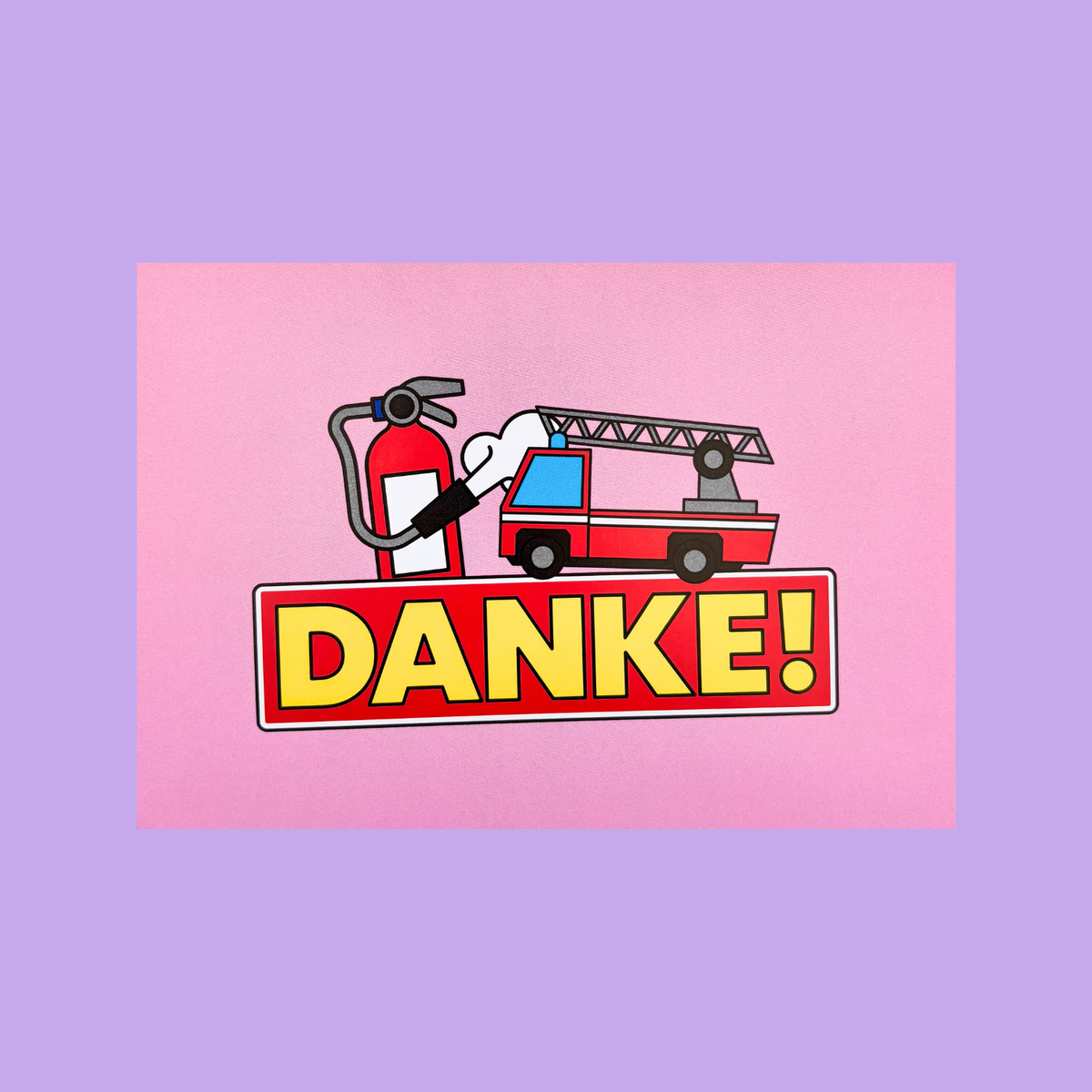 Buntes Dankeskarten-Set