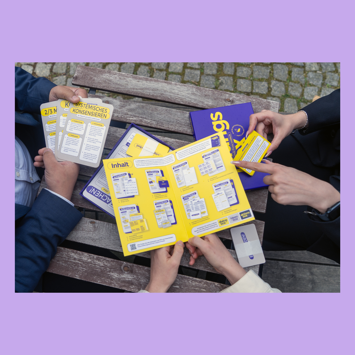 Die Bildungsbox: Demokratiebildung für Jugendliche.