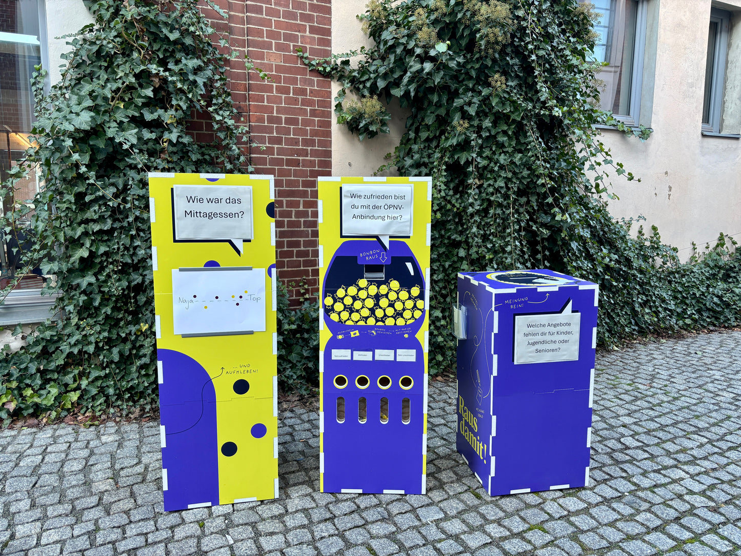 Meinungsautomaten Trio