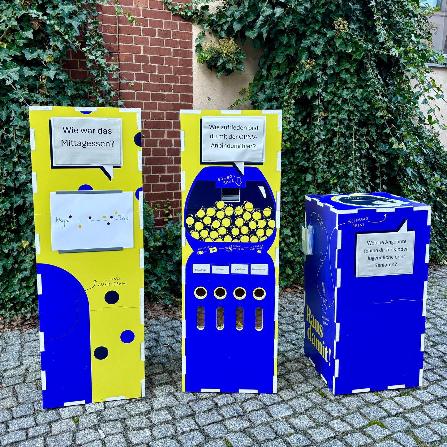 Meinungsautomaten Trio