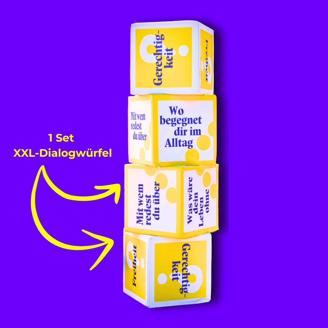 XXL-Dialogwürfel